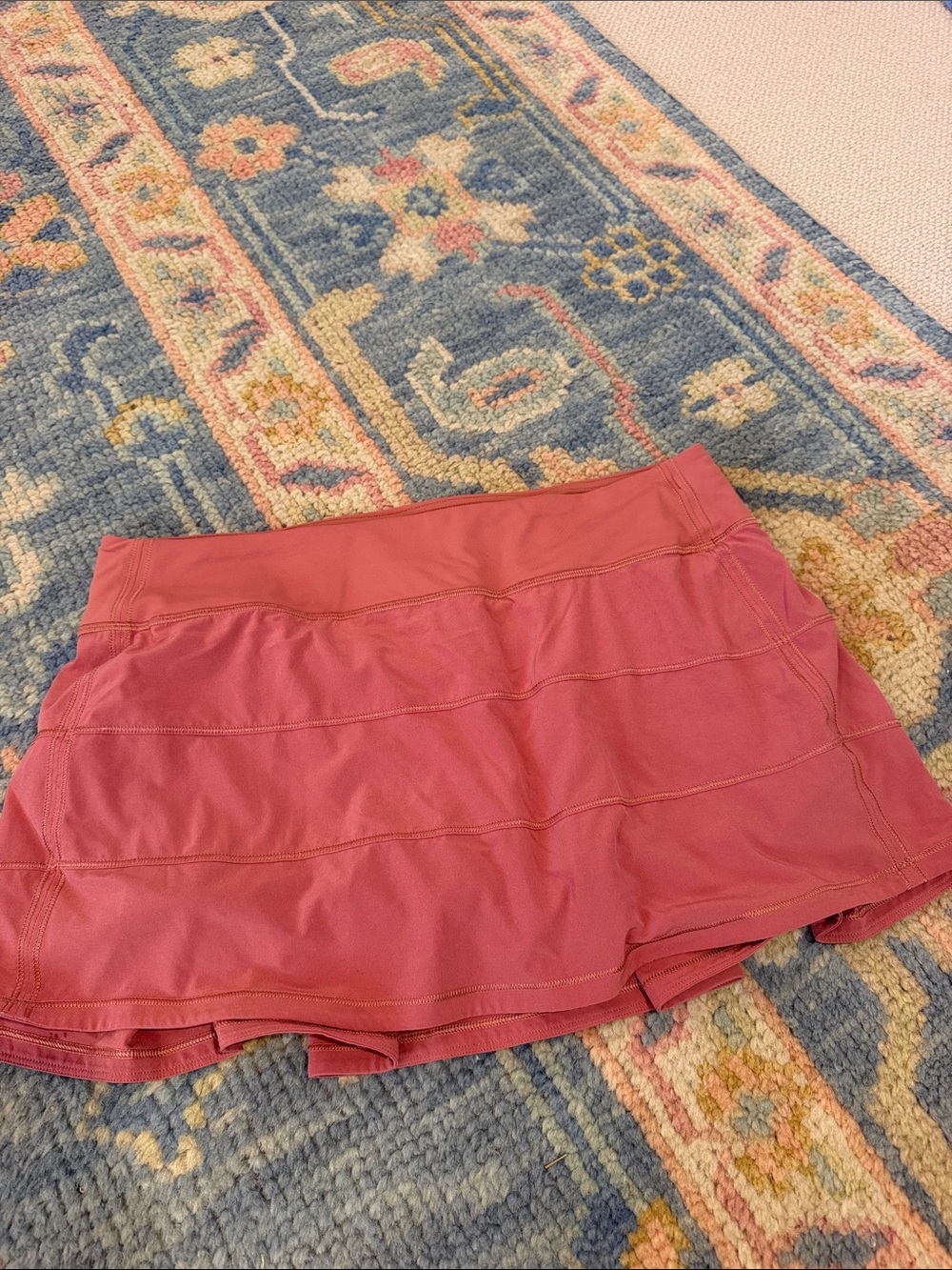 lululemon Pace Rival rose athletic skort
